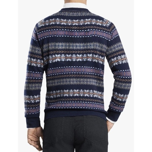 Peter Millar Mountainside Wicked Fair Isle Sweater - Picture 2 of 8